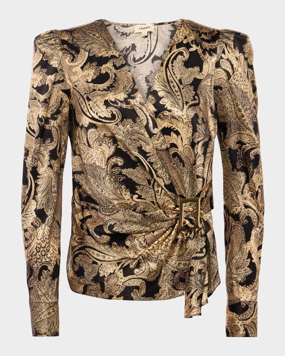 Bensen Wrap Blouse